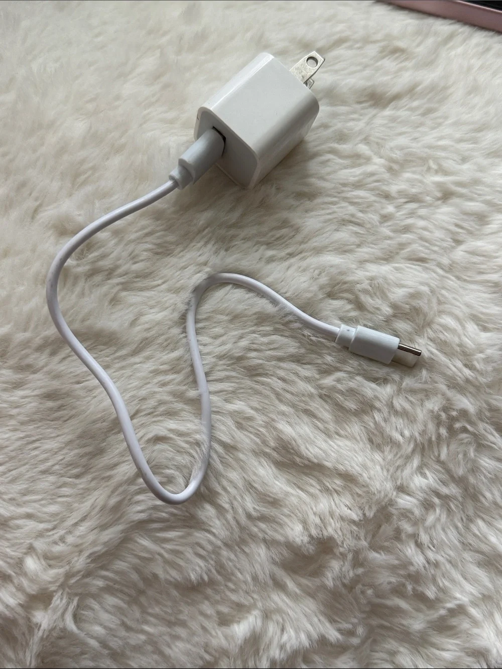 USB-C to USB White charger extra charging Chord Apple iPhone